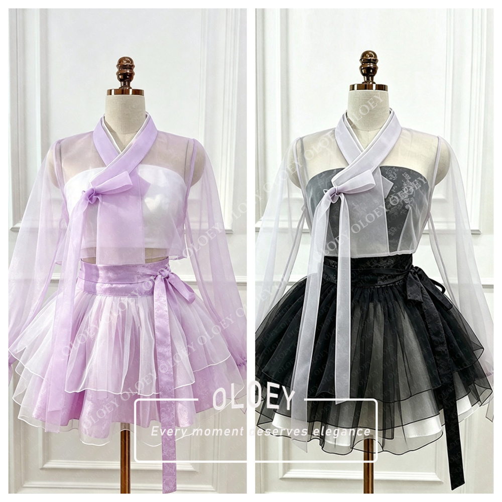 Modern Korean Lifestyle - OLOEY Modern Black Red Short Concert