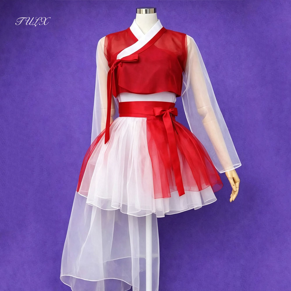 TULX Modern Red Short Organza  - đánh giá và giá Modern Korean Lifestyle